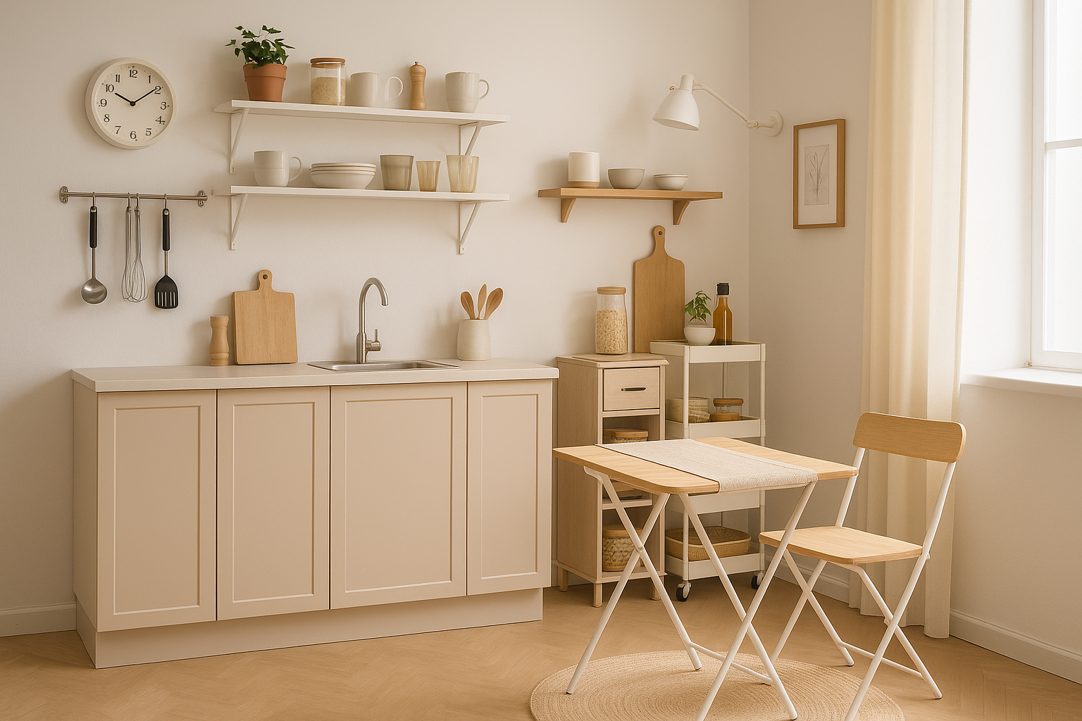 좁은 주방 인테리어