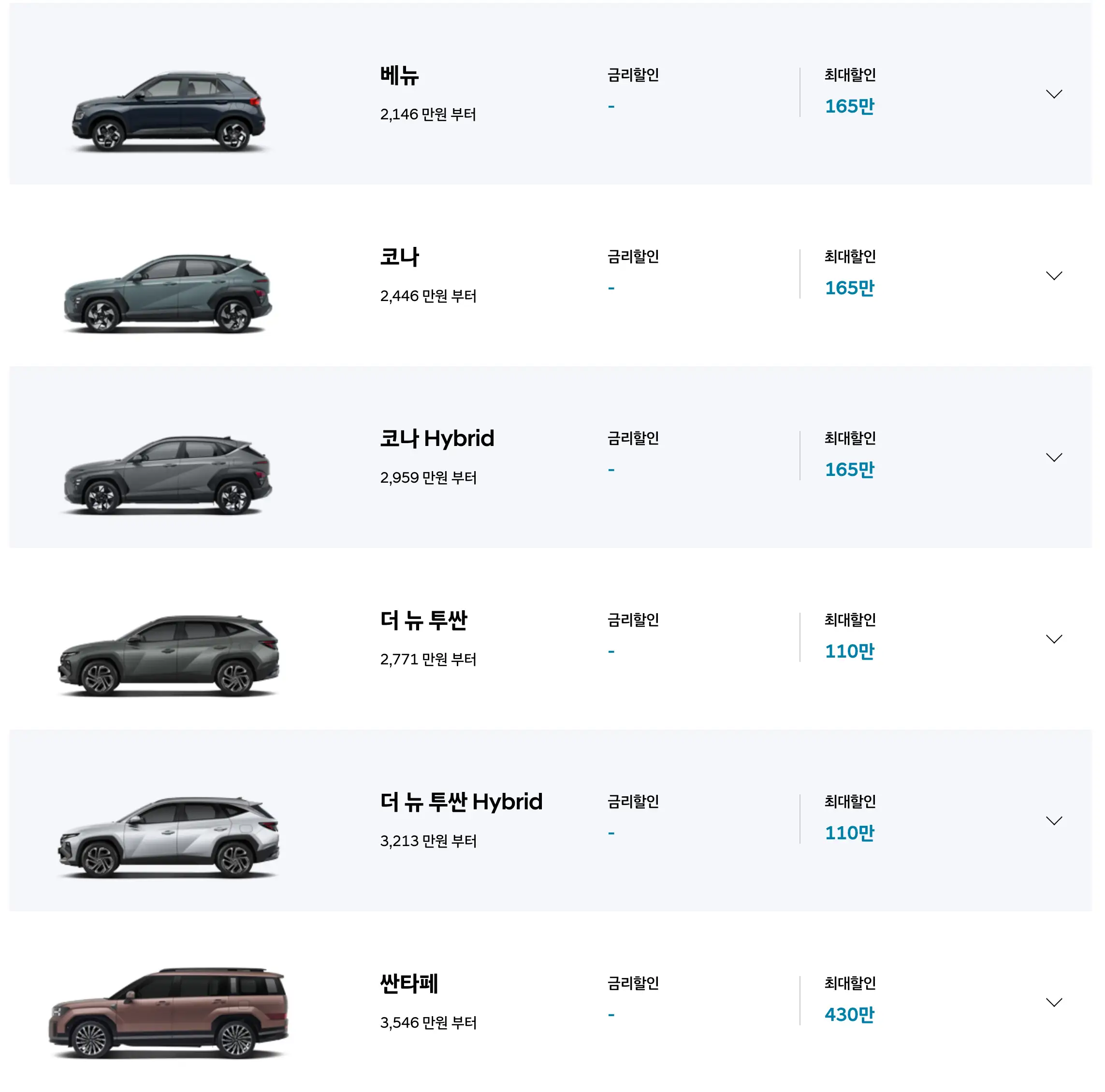 현대자동차 코리아세일페스타 혜택