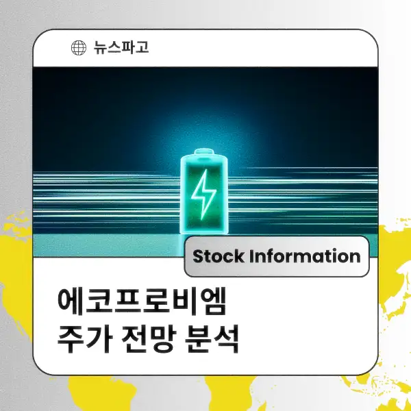 에코프로비엠 주가 동향 전망 분석