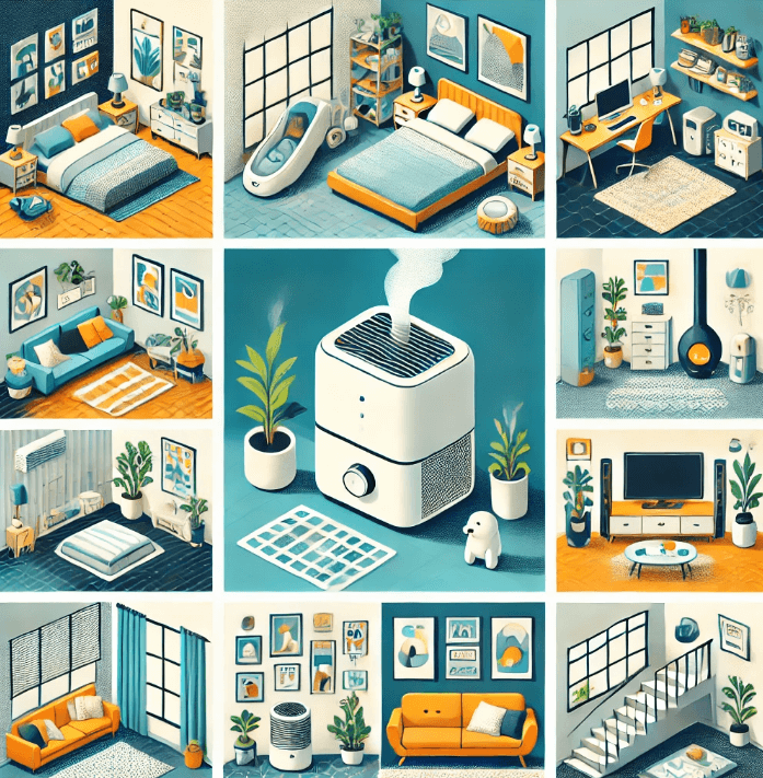 공간별 가습기 구매방법