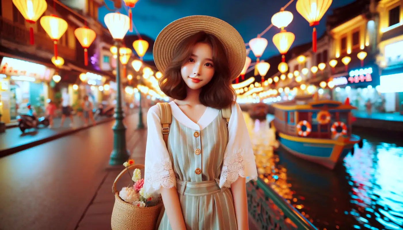 해외-날씨별-패션을-알아보고-여행하는-여성의-모습