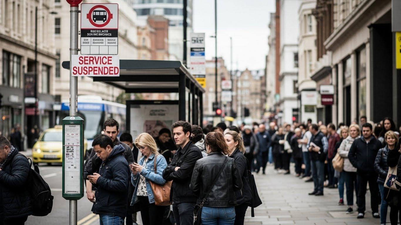 버스 파업 기간