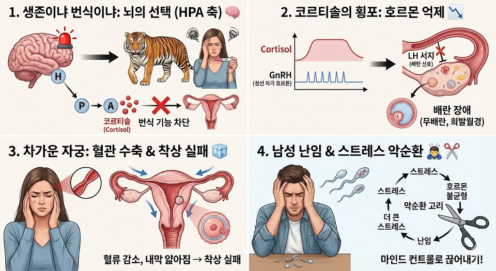 HPA축 코르티솔 호르몬분비