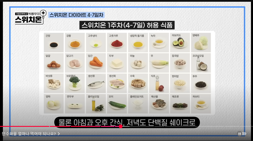 4 -7일 허용 음식