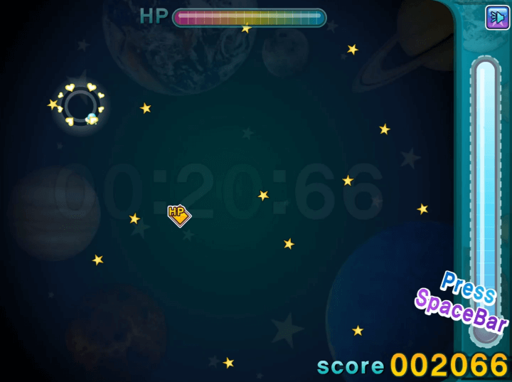 폭탄-아이템을-획득하여-게이지를-충전하는-화면