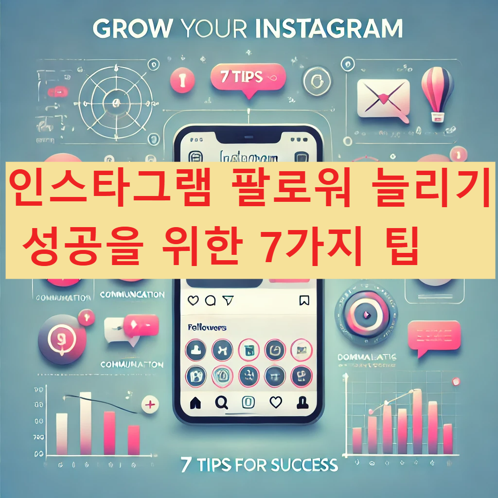 인스타그램- 팔로워- 늘리기- 성공- 7가지- 팁