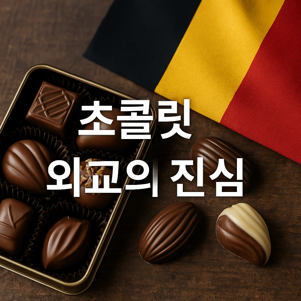 초콜릿 외교의 진심 벨기에