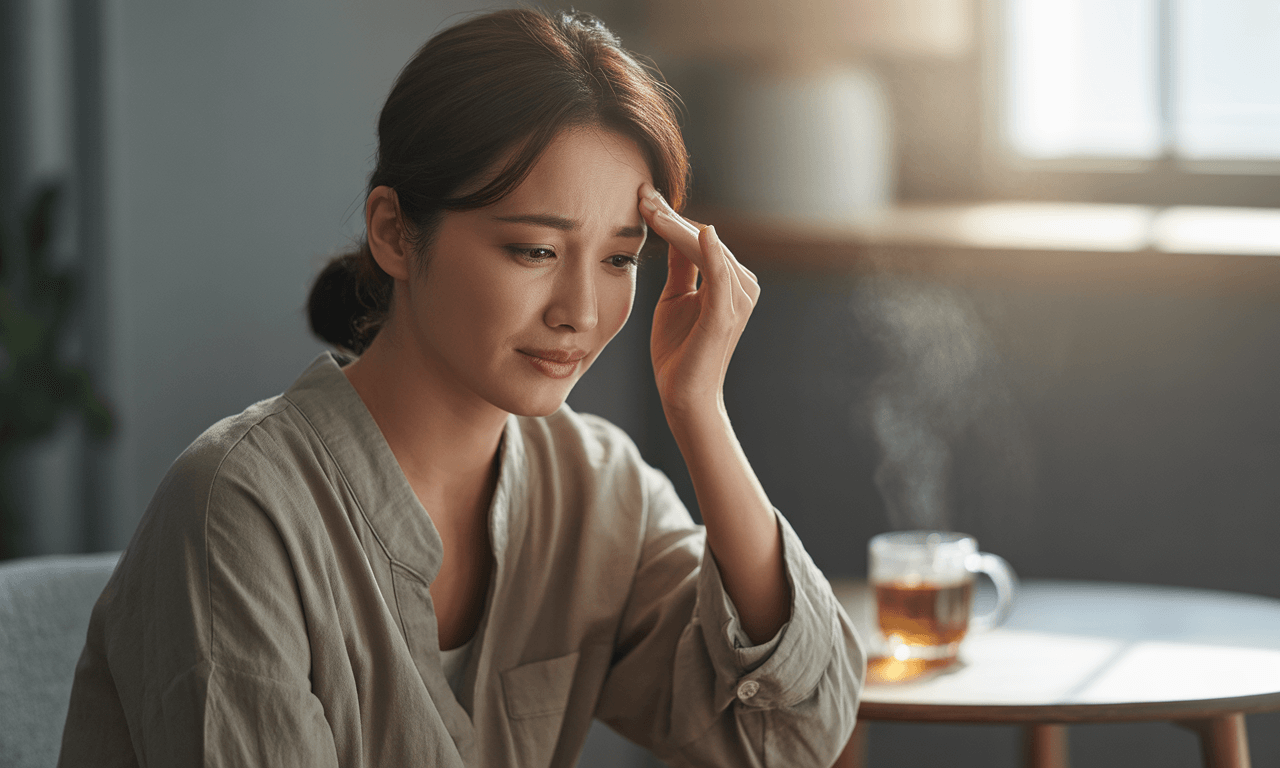 고혈압-두통-어지럼증-관련성-머리를-아파하는-모습