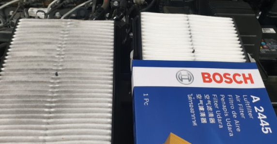 싼타페DM 보쉬 에어크리너