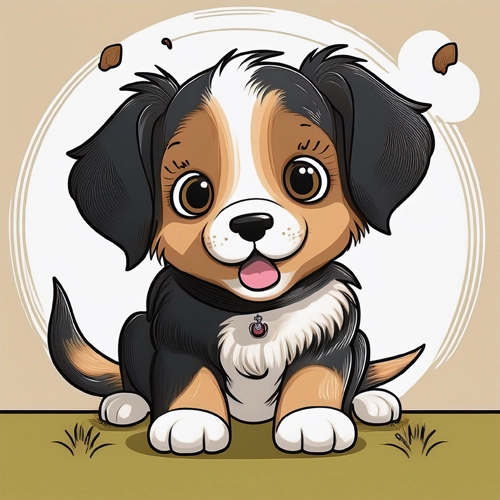 장난기 가득한 강아지2