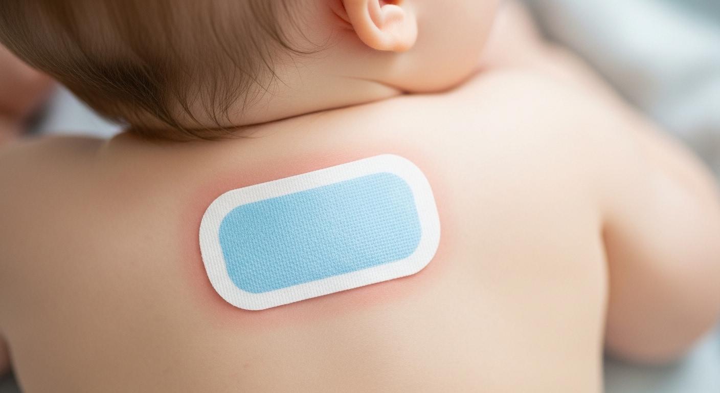 아기 열패치 효과