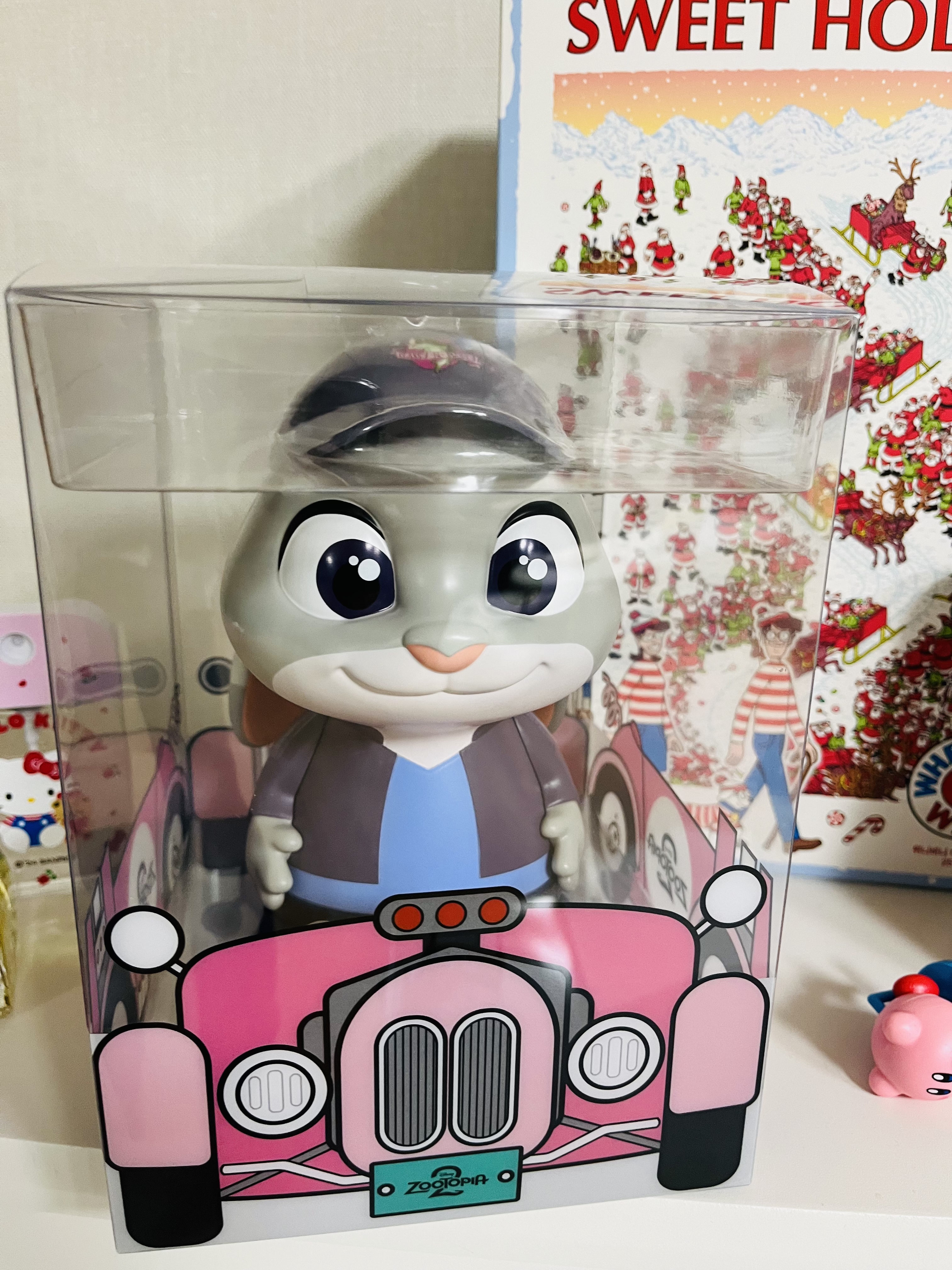 메가박스에서 구매한 주토피아2 주디 코인뱅크 굿즈 단독 이미지