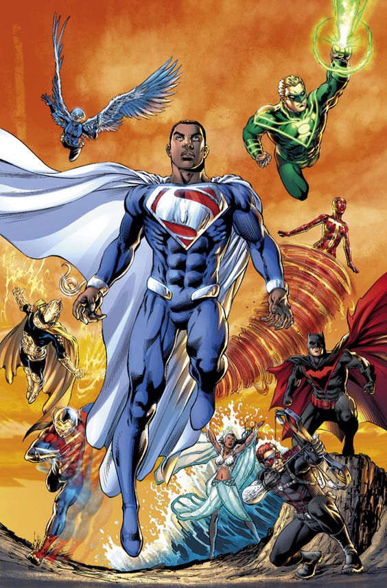 발조드라는 흑인 슈퍼맨의 모습