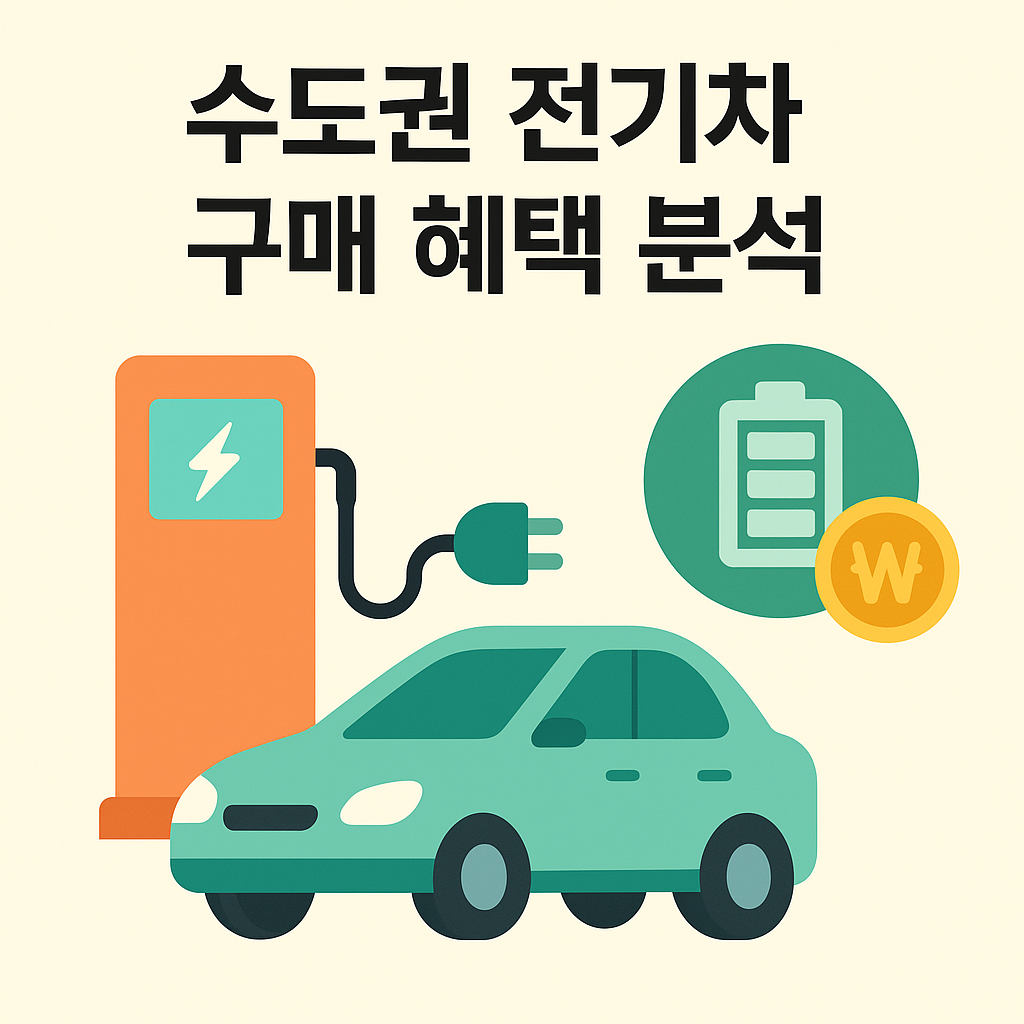 수도권 전기차 구매 혜택 분석 – 2025 최신 가이드 관련 이미지 사진