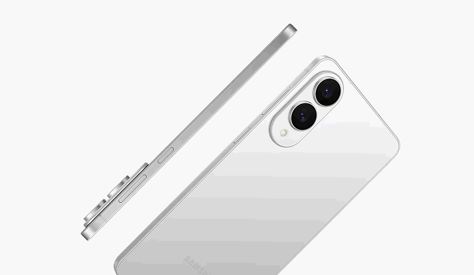 삼성전자 갤럭시 S25 엣지 측면과 후면 사진