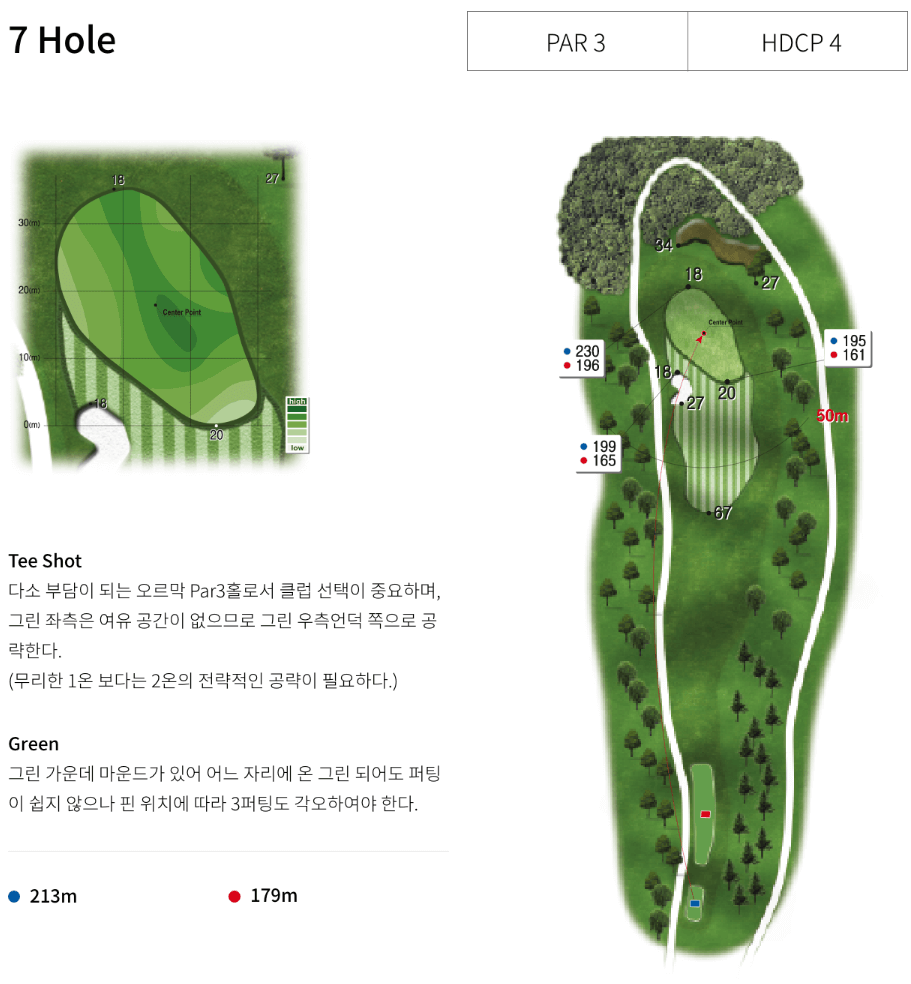 리더스 컨트리클럽 힐코스 7