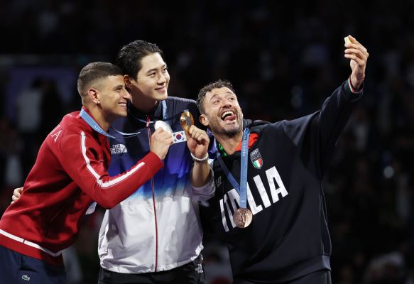 오상욱 오메가 시계 펜싱선수 금메달 그랜드슬램