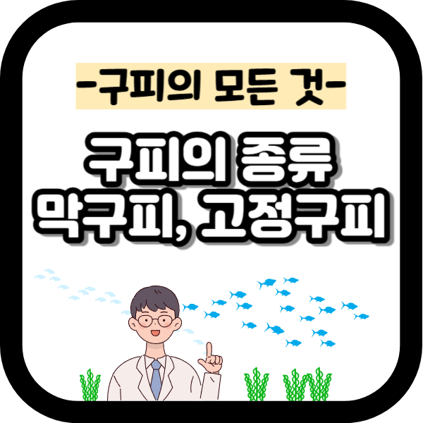 고정구피와 막구피의 차이점