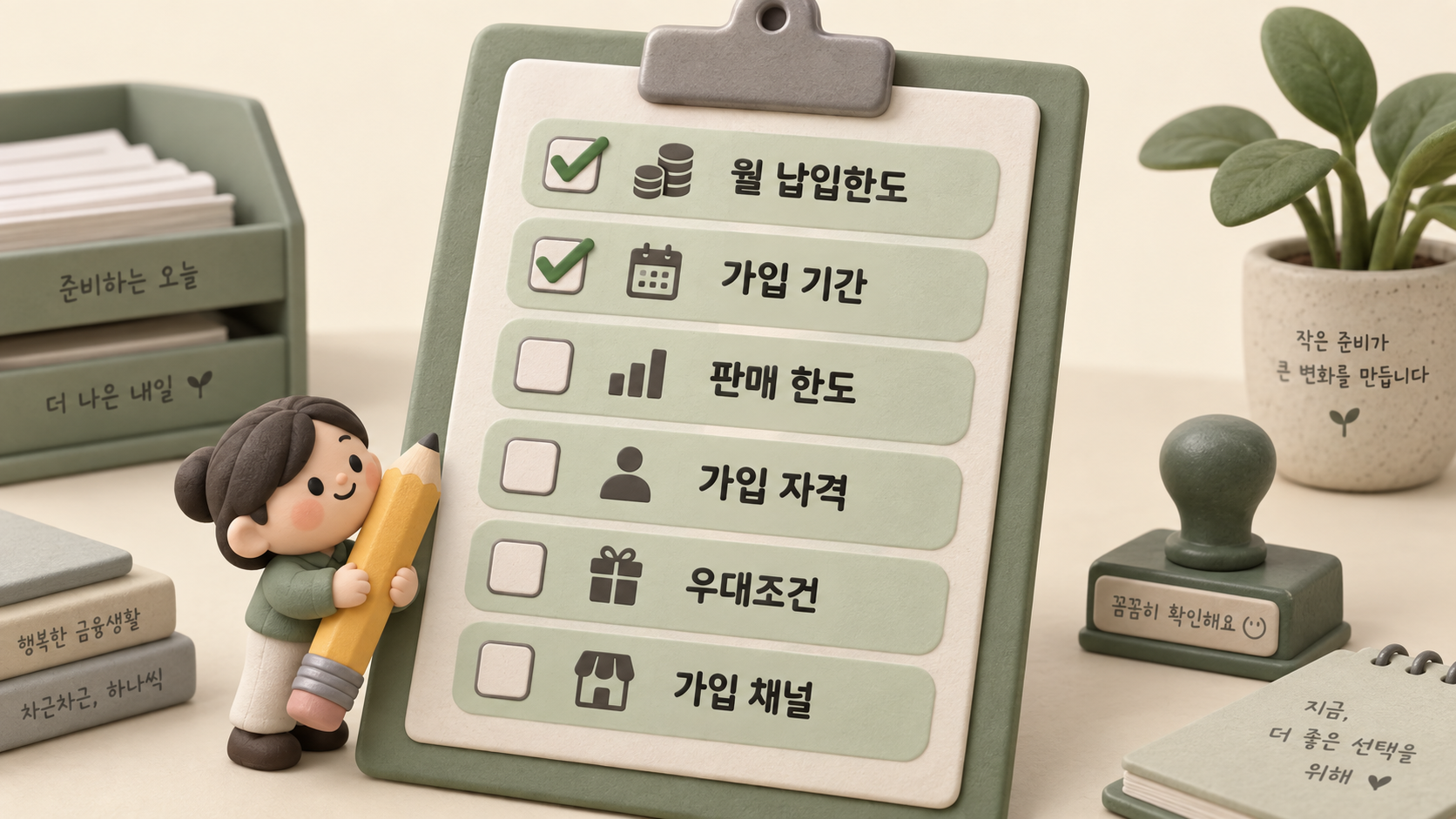 특판 조건 체크리스트