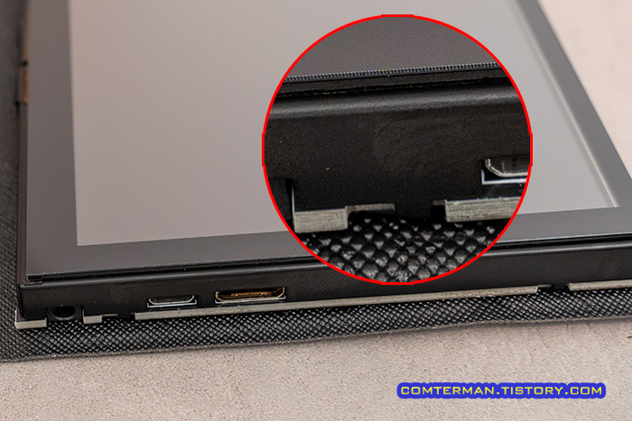 알리익스프레스 7인치 터치스크린 마감