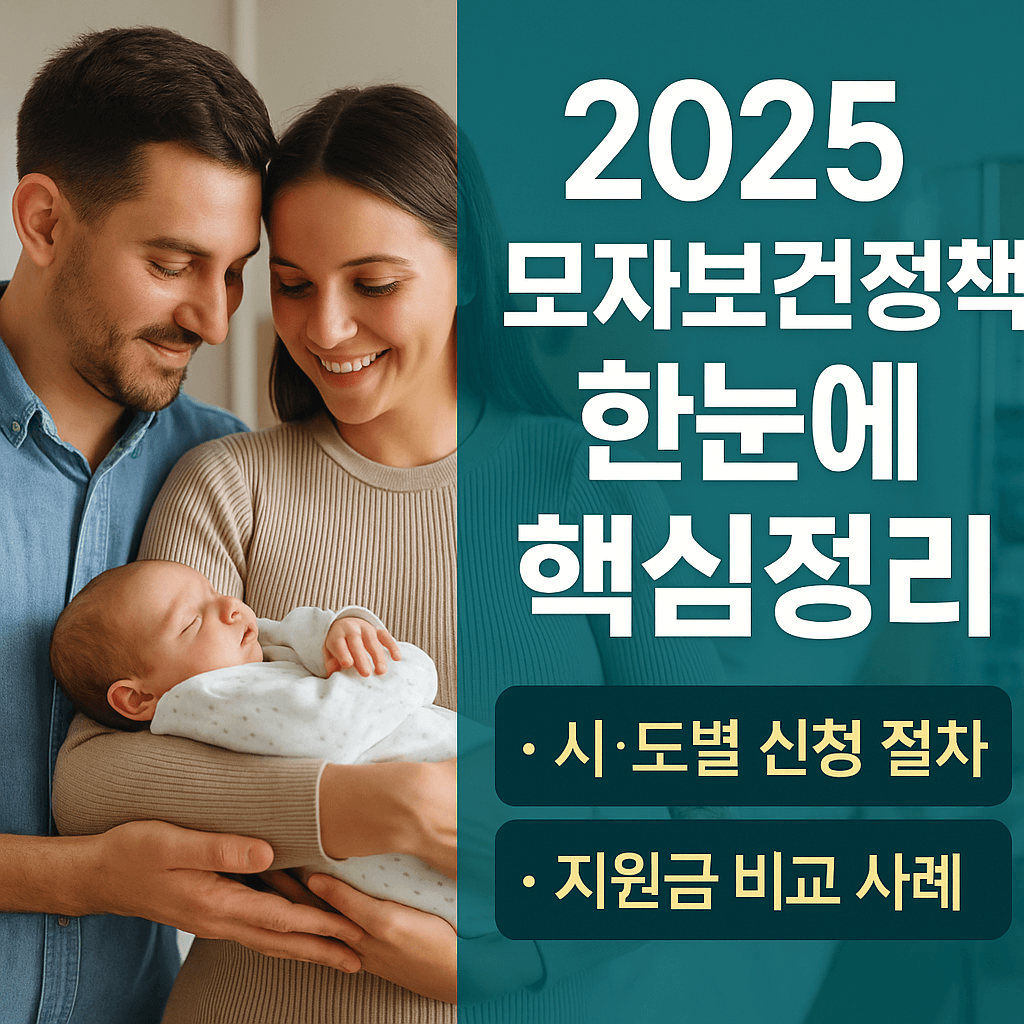 모자보건정책 핵심정리