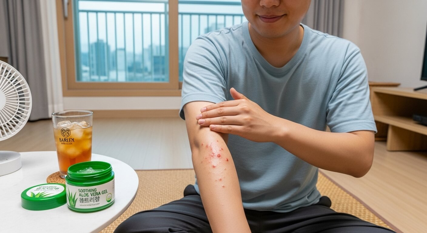 땀띠 가라앉히는 방법