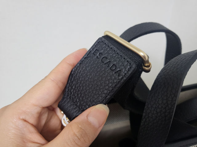 에스까다 자카드 토트백 블랙 후기