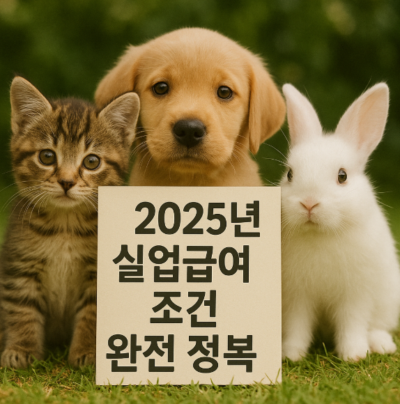 2025 실업급여 조건 총정리