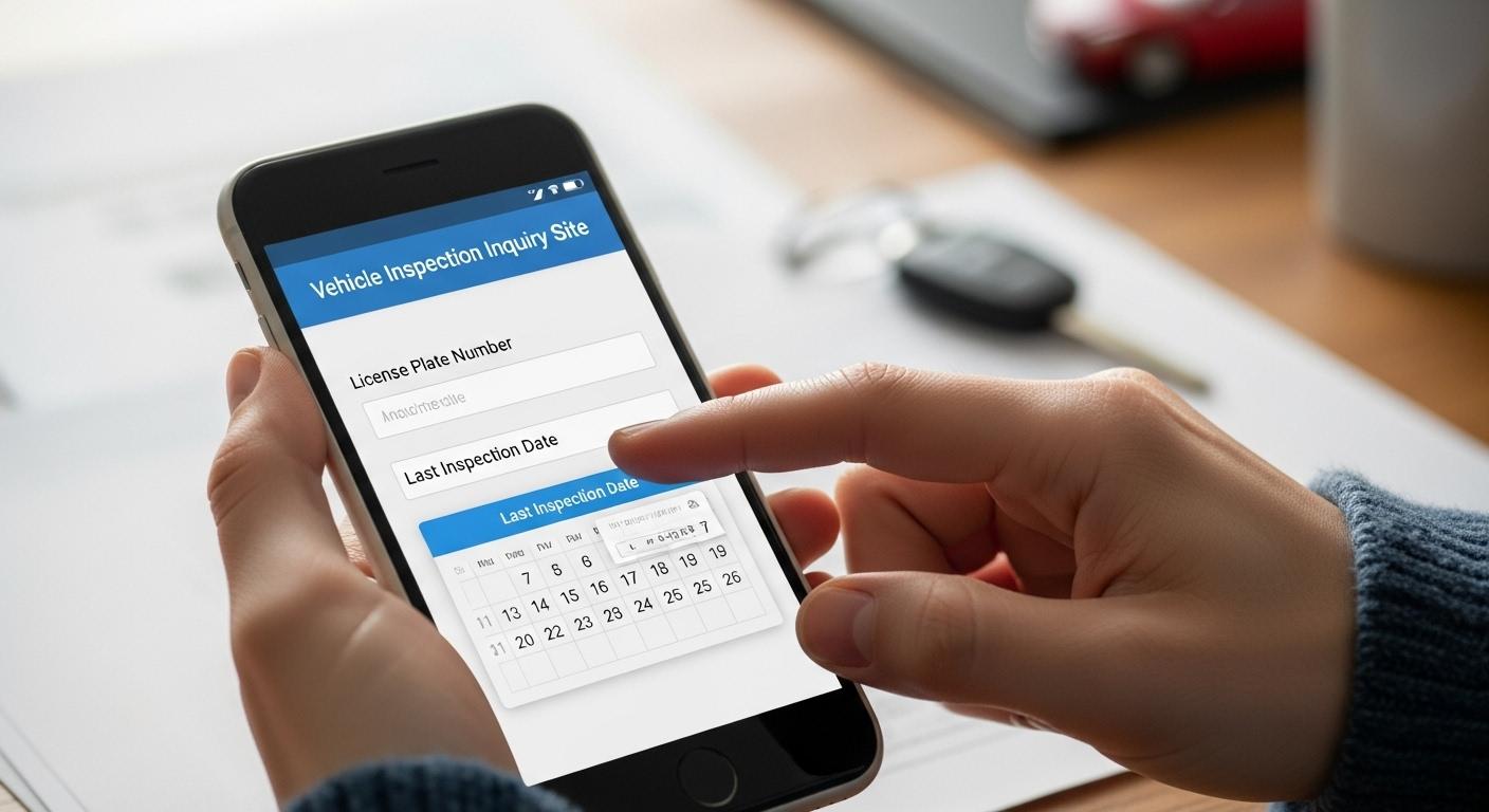 자동차 정기검사 기간 조회 사이트