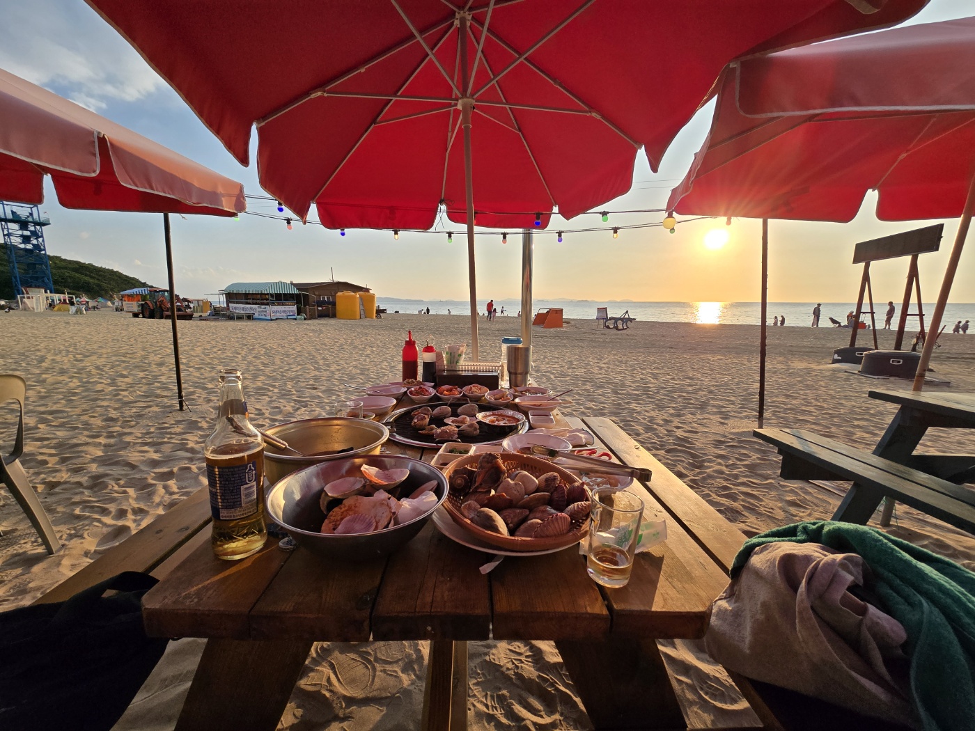 맛있었던 조개구이