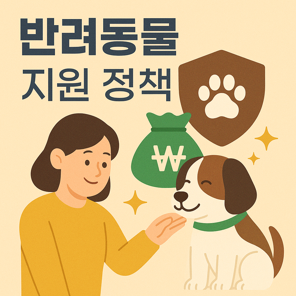 반려동물 지원 정책 이미지