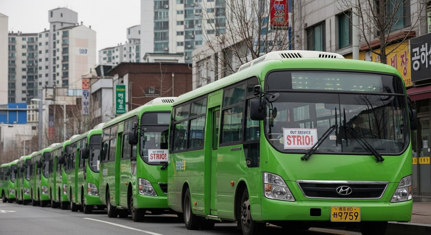 서울 마을버스 파업