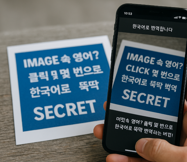 이미지 영어 번역