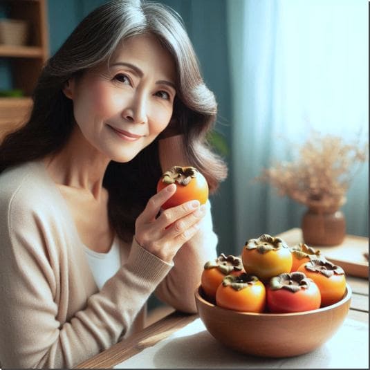 홍시 먹는 법과 주의점
