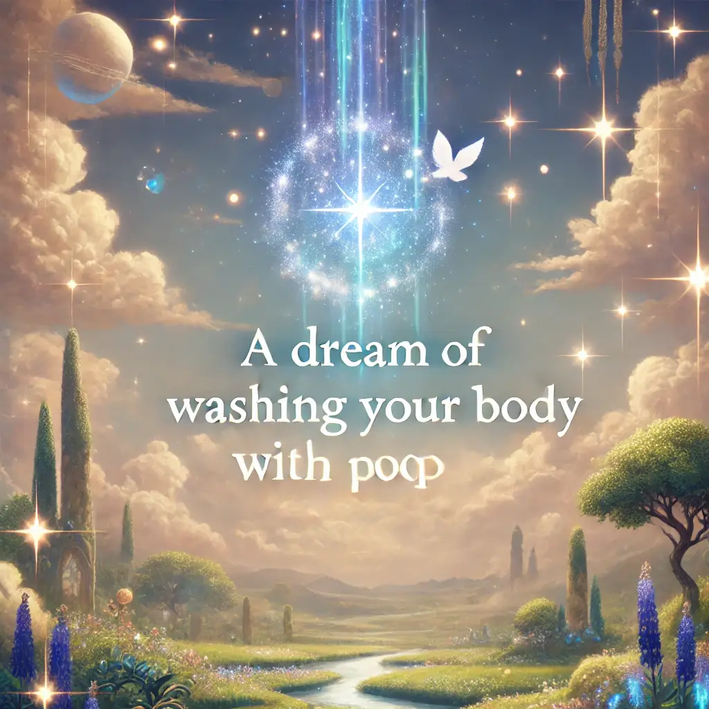 몸에 묻은 똥 씻는 꿈