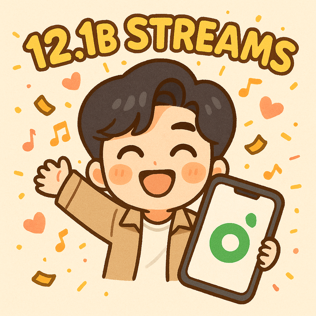 임영웅님 멜론 빌리온스 다이아 클럽 누적 121억 돌파