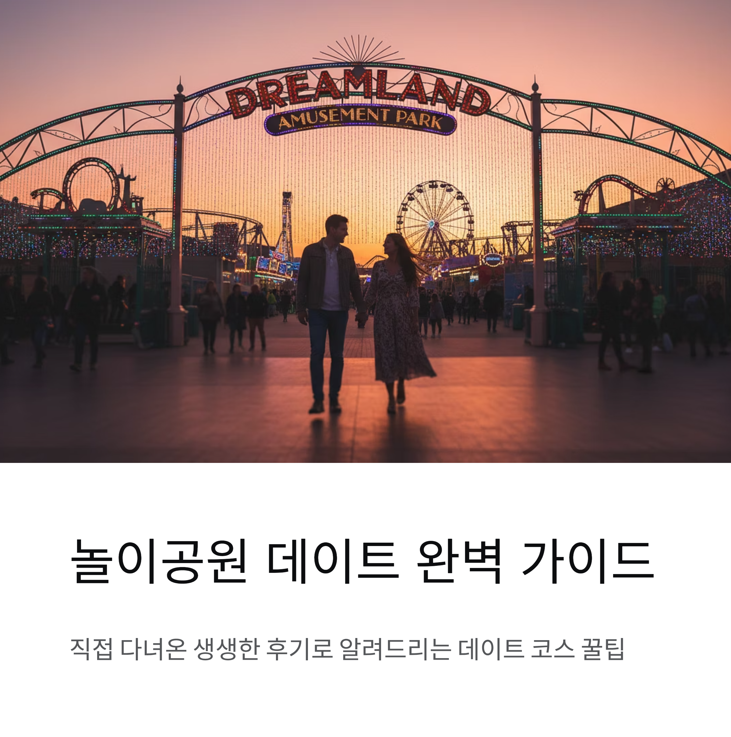 놀이공원 데이트 명소 후기, 직접 가본 생생 리뷰