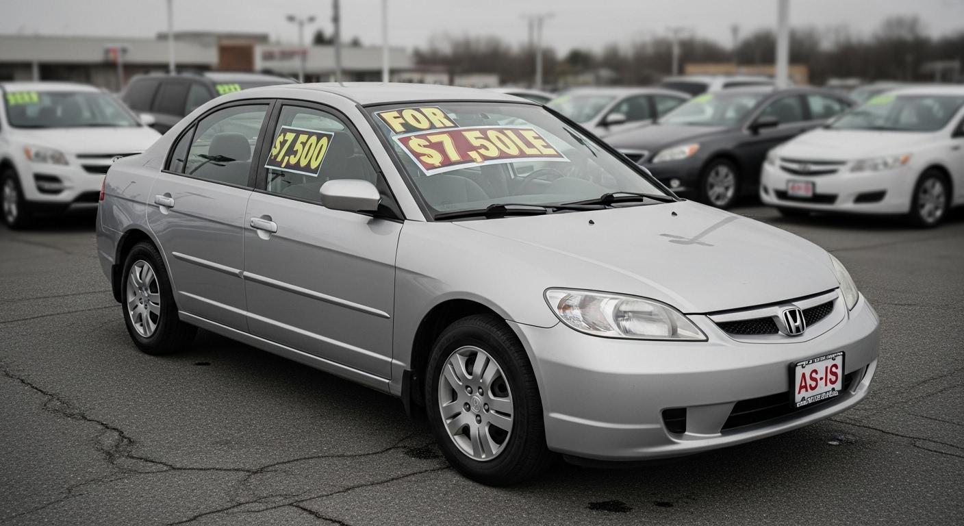 중고차 판매 가격