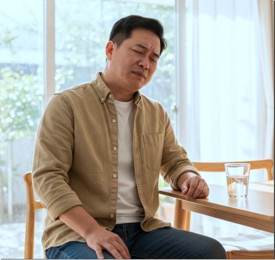 당귀수산 효능 어혈제거, 교통사고로 전신이 아픈 남성