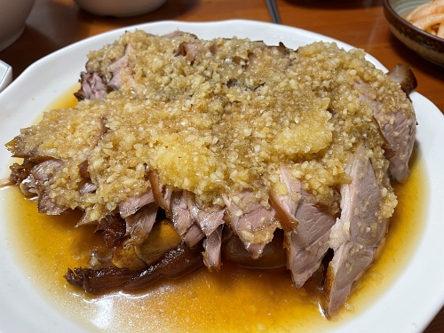 평안도 마늘족발