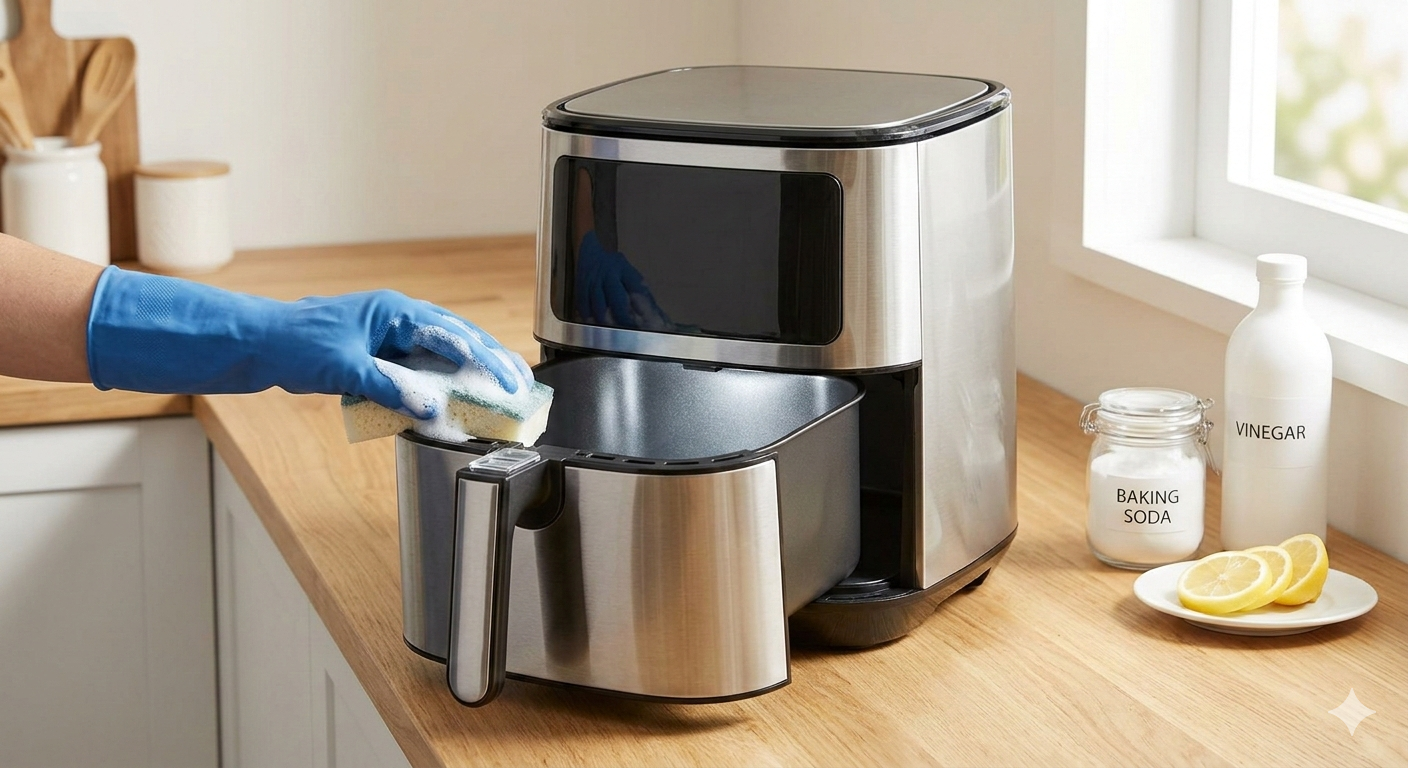 에어프라이어 베이킹소다 세척법