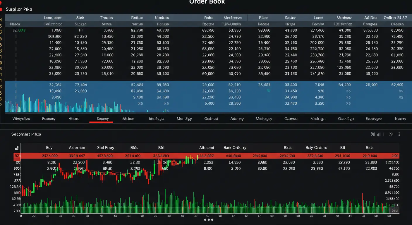 ETF 매수매도를 위한 주식 호가창의 기본 구조