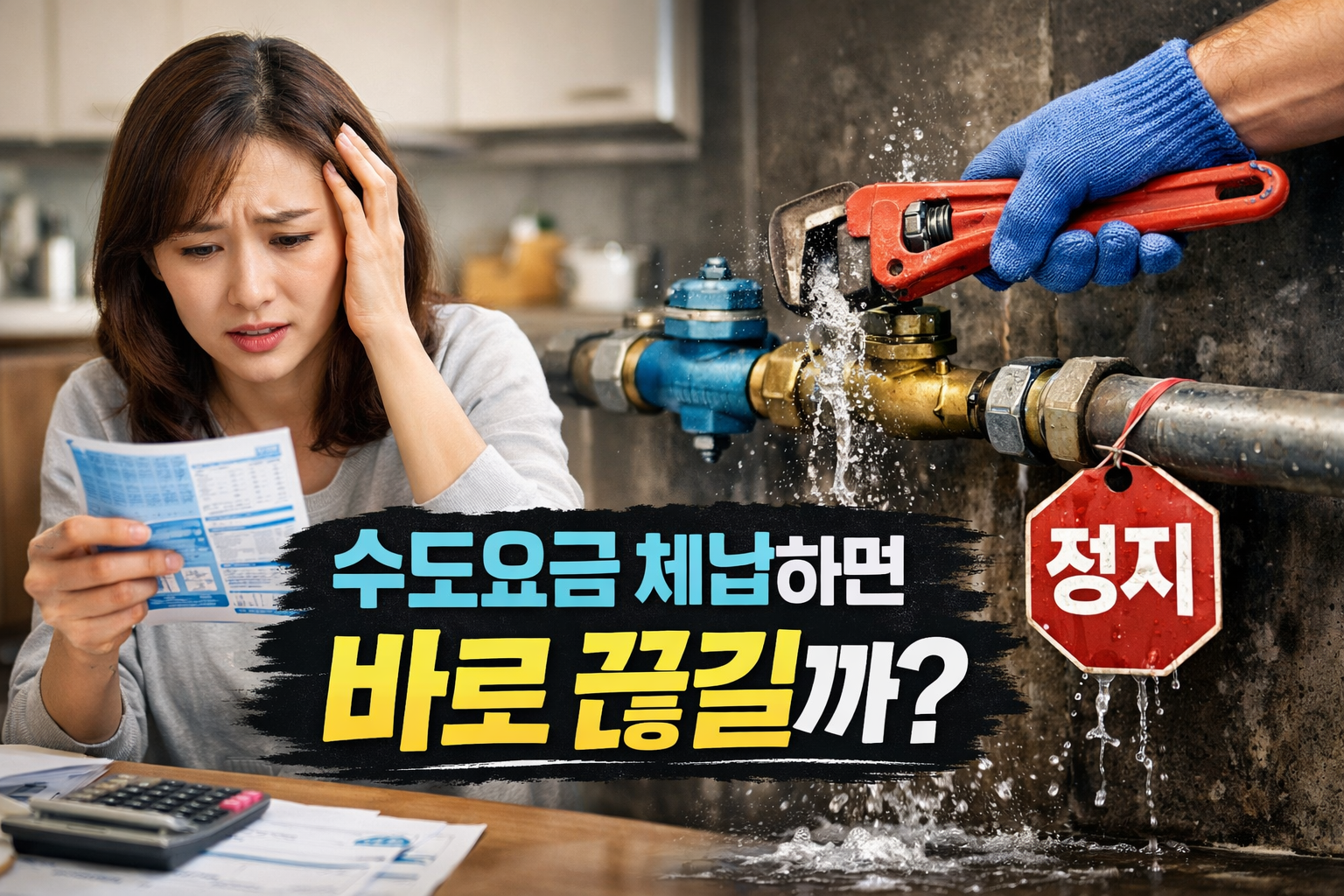 수도요금 체납