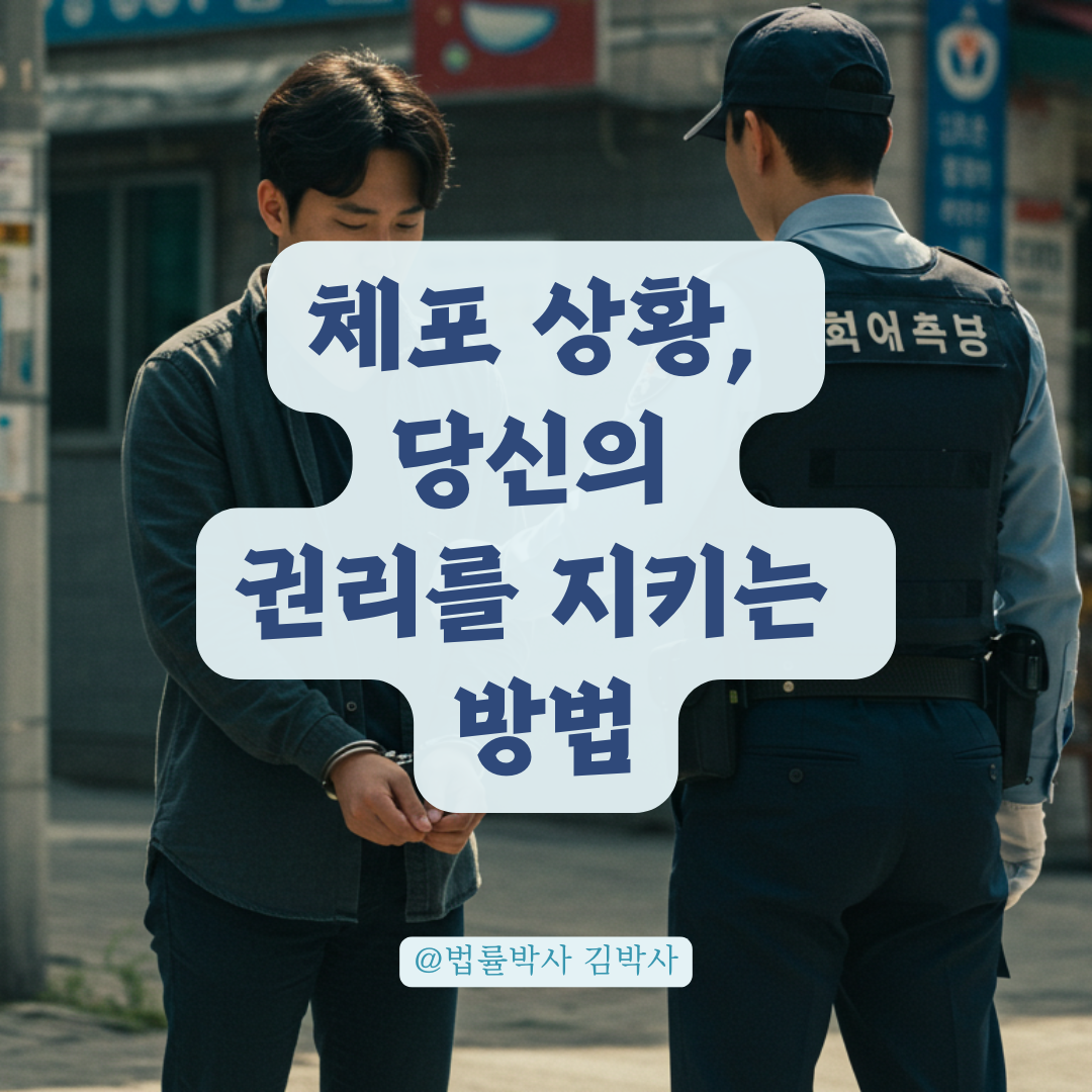 잘못한 적 없는데 수갑까지? 일반인 체포 시 경찰의 정당한 절차 알아보기.