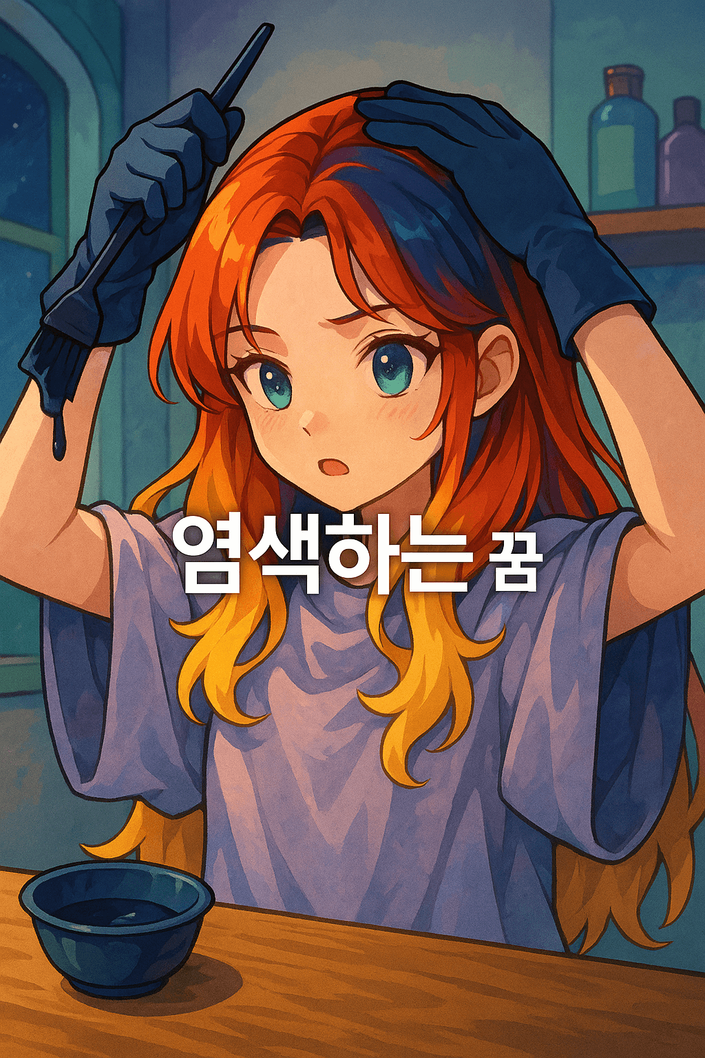 염색하는 꿈 해몽