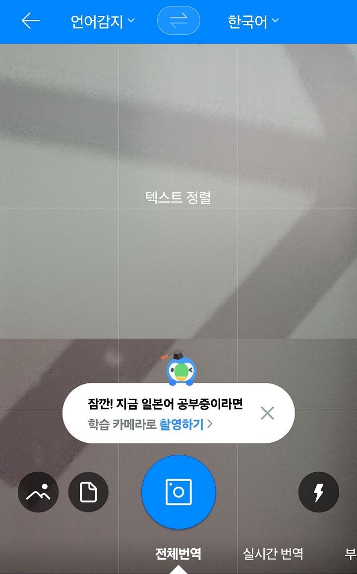 파파고앱 보임