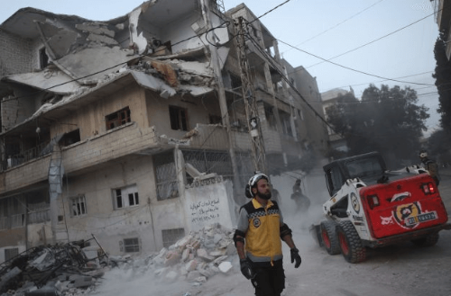 시리아 육군사관학교 드론