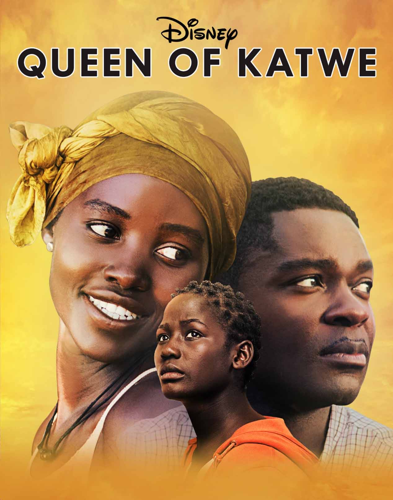 체스의 여왕 (Queen of Katwe, 2016) 디즈니영화 포스터