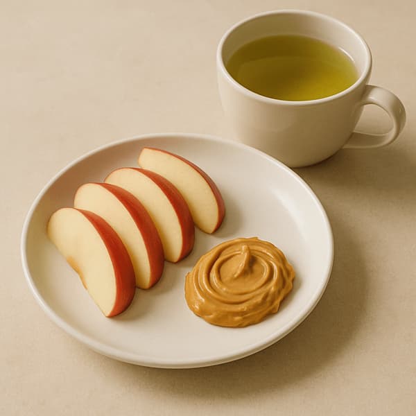 땅콩버터 다이어트 - 오후 간식 예시