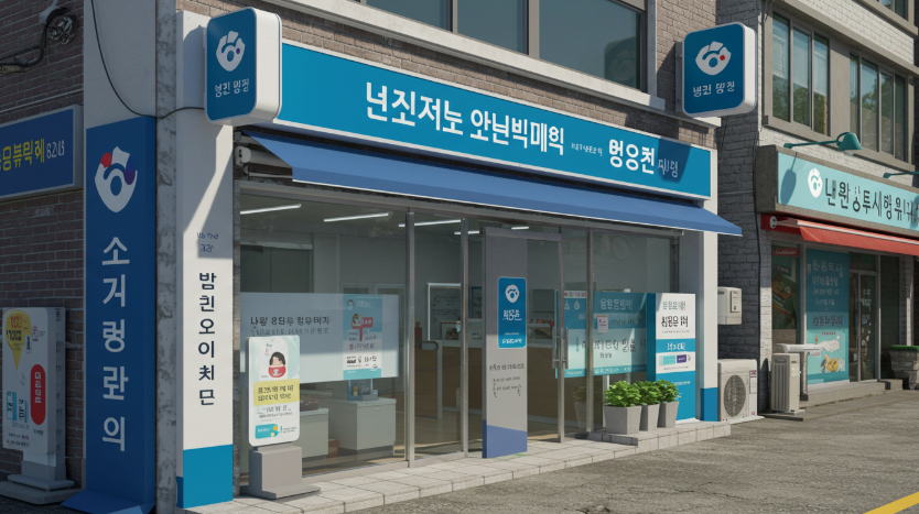 2025 하나은행 간판 및 보수 지원금